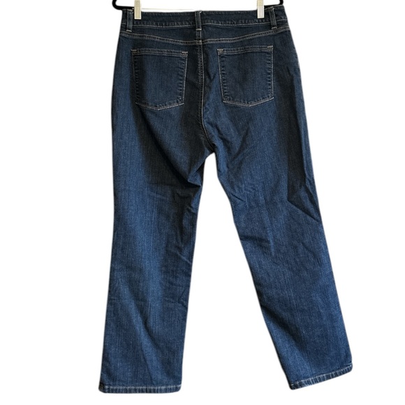 L.L. Bean classic fit fleece lined jeans 16 petite - Picture 6 of 6